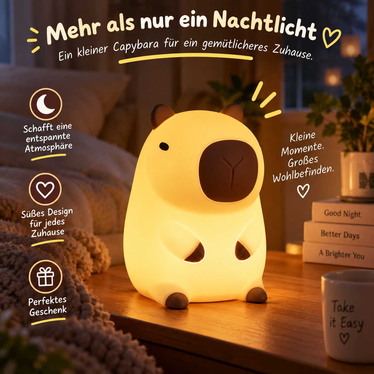 Capybara Nachtlicht